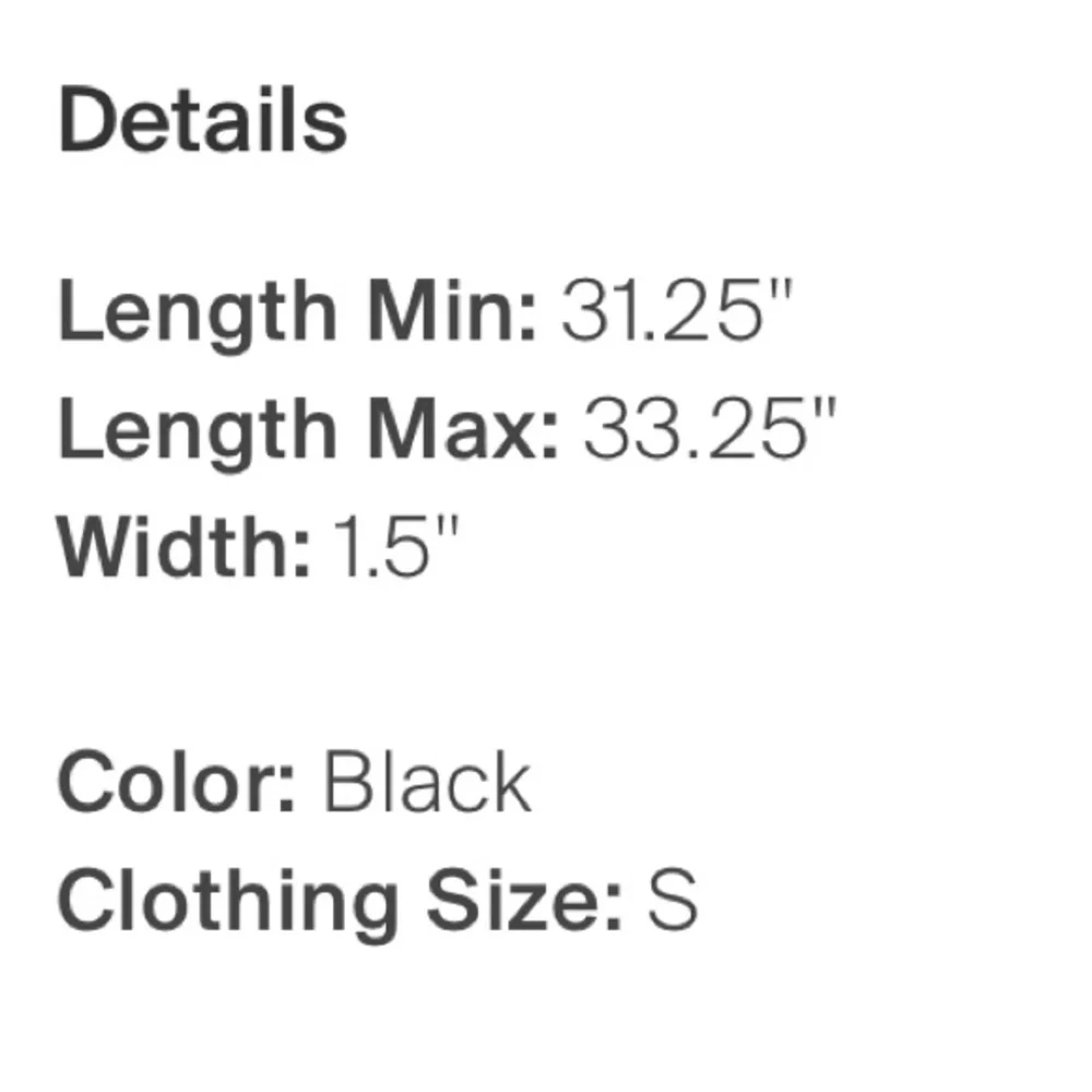 Gucci web accent belt measurements in photos